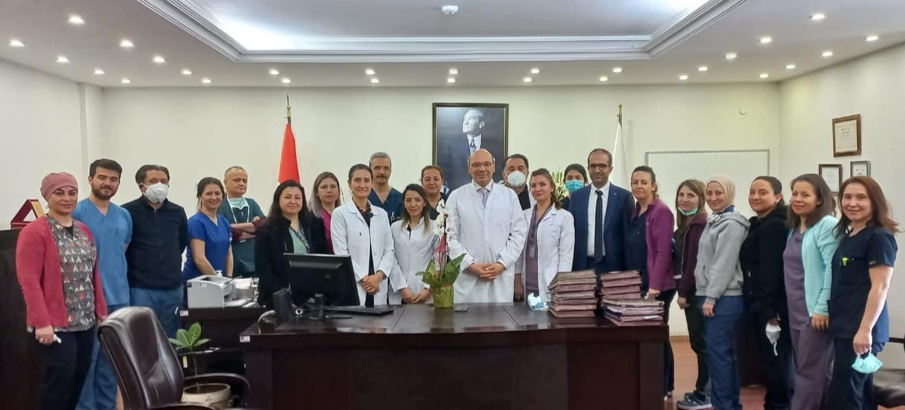 Sağlık Bakım Hizmetleri Müdürlüğü Hastane Başhekimi Op.Dr.Sadullah Kıvanç Tunç'un 14 Mart Tıp Bayramını Kutladı